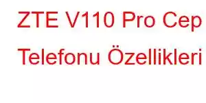 ZTE V110 Pro Cep Telefonu Özellikleri